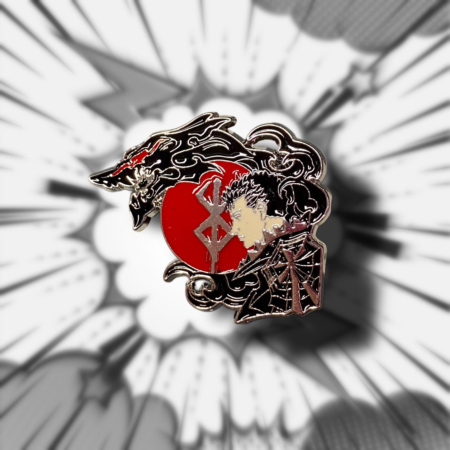 Berserk Enamel Pins