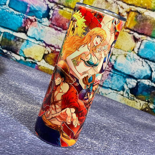 One Piece 20oz Tumbler w/ Lid