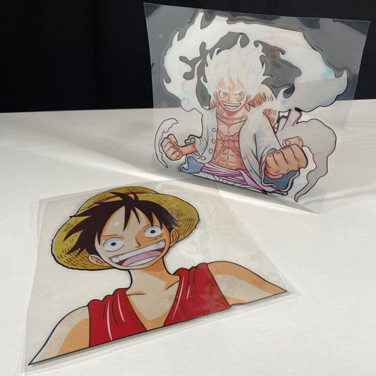 One Piece Decal UV Stickers