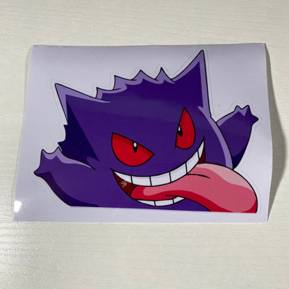 Pokemon Car UV Decal Stickers