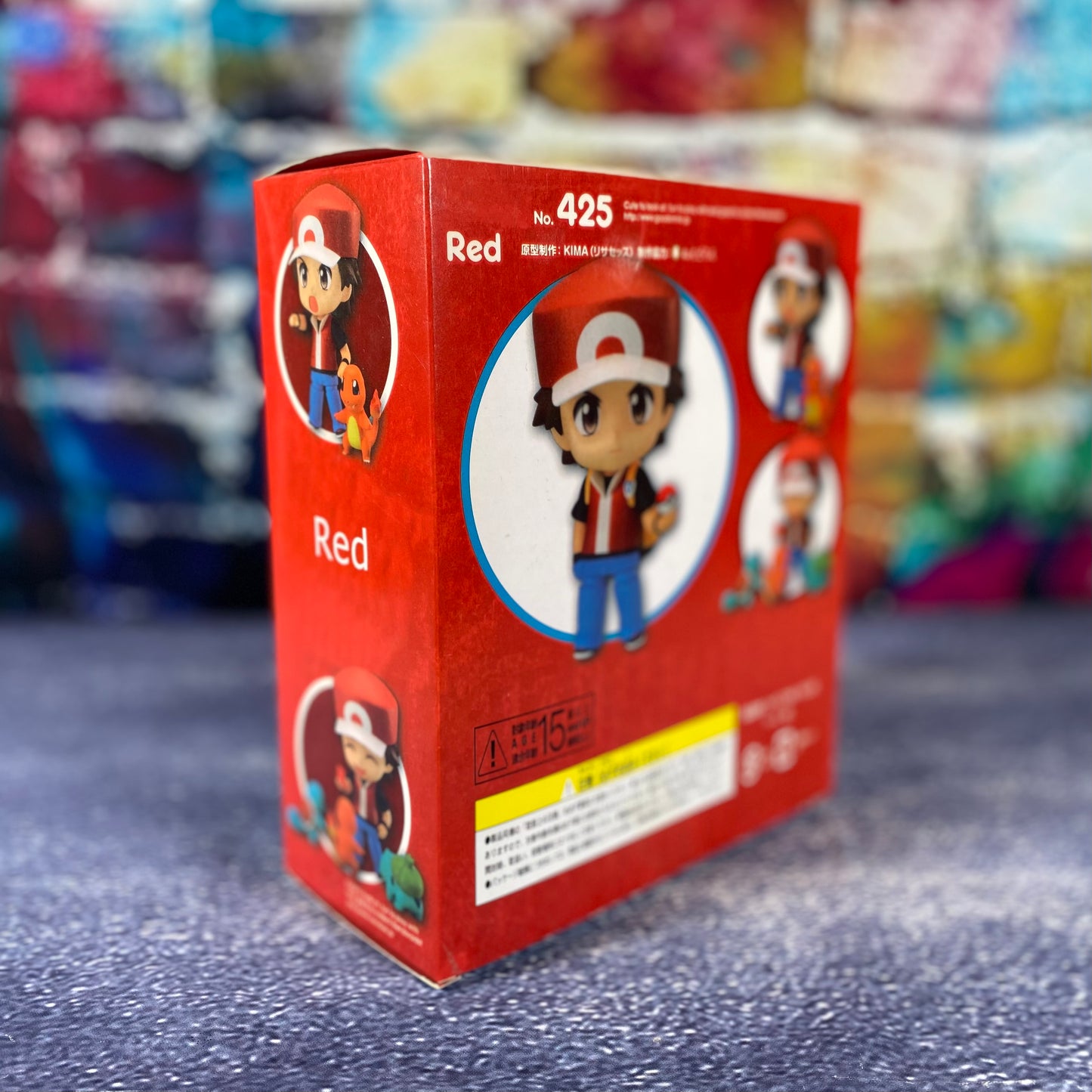 Pokemon Trainer Red Customizable Figures