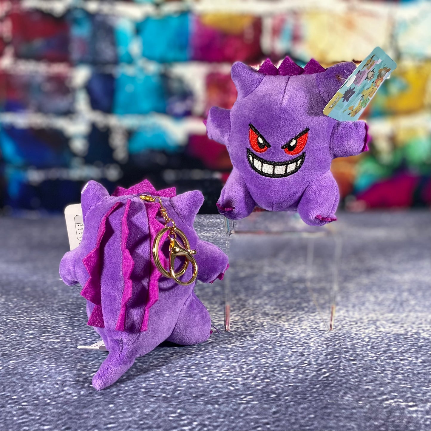 Pokemon Gengar Plush Keychain