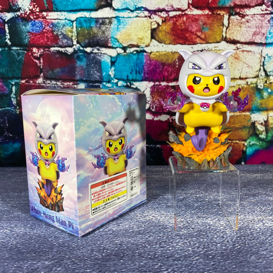 Pikachu Costume Mewtwo Figure