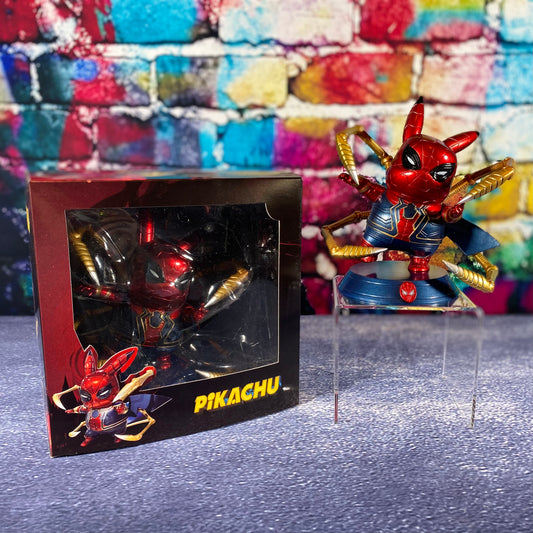 Pikachu Costume Iron Spider Figure