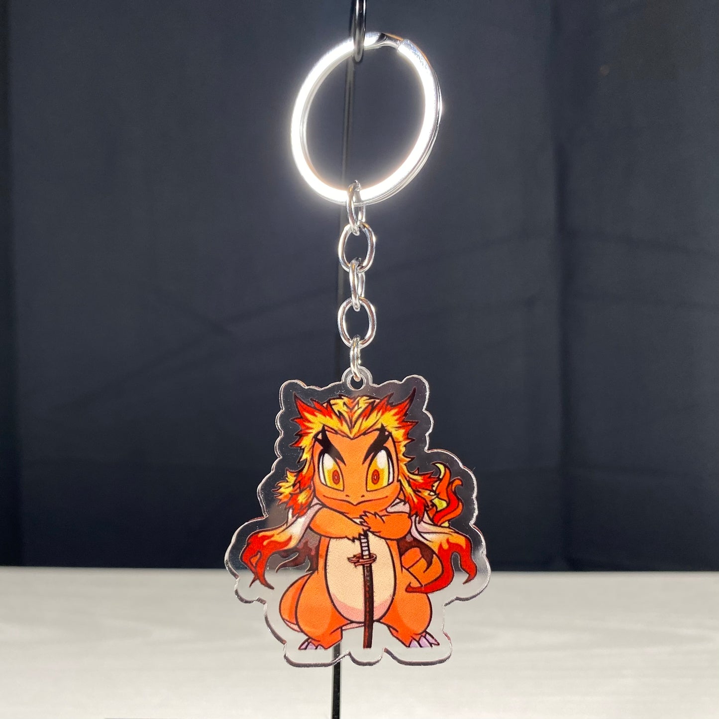 Pokemon Costume X Demon Slayer Acrylic Keychain