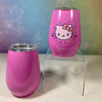 Sanrio Hello Kitty Sanrio Wine Tumbler 12 oz