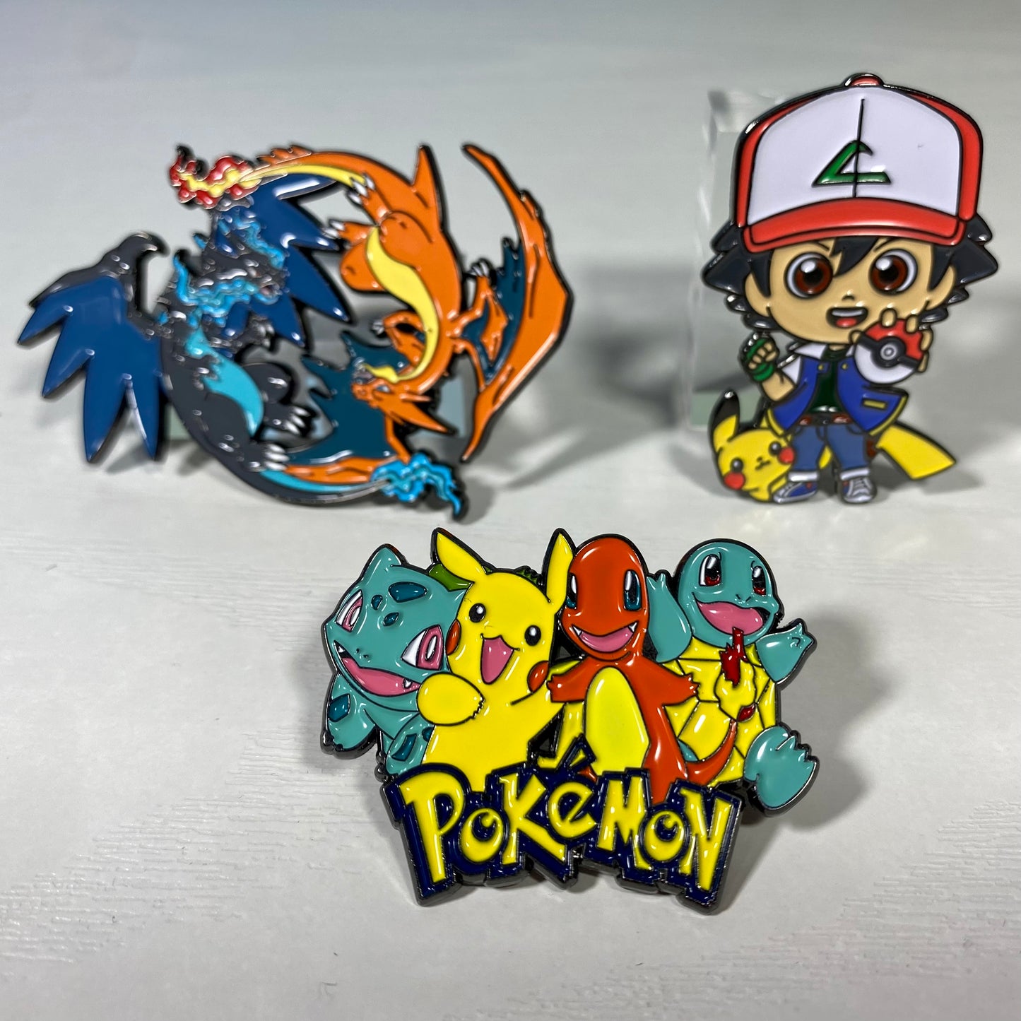 Pokemon Enamel Pins (Large)