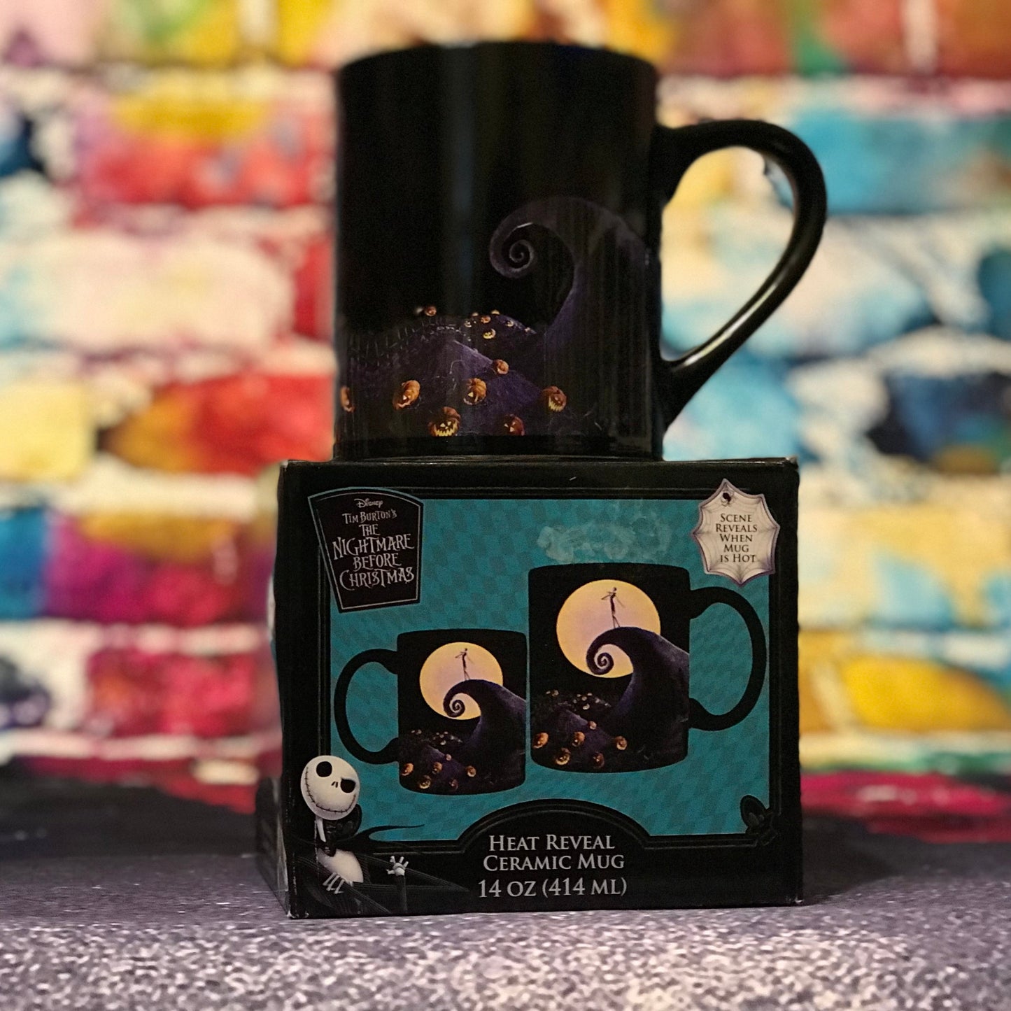 Nightmare Before Christmas 14oz Heat Reveal Mug