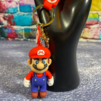 Super Mario Figure Keychains